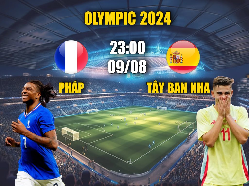 soi kèo U23 Pháp vs U23 Tây Ban Nha